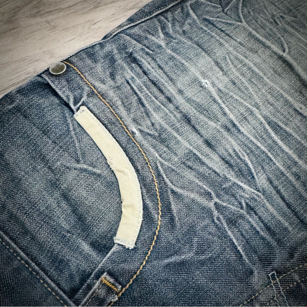 Blue NBG Jeans with Classic Indigo Wash 🐼 - Picture 6 of 14